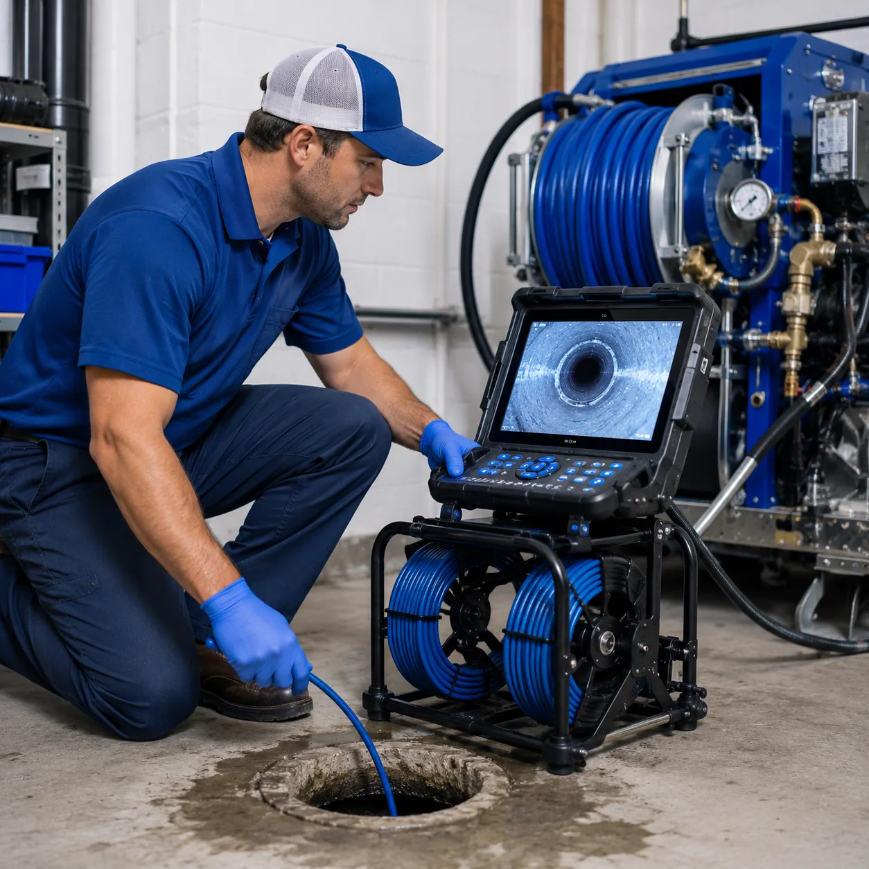 Drainage restoration professionals serving Goodwine, IL